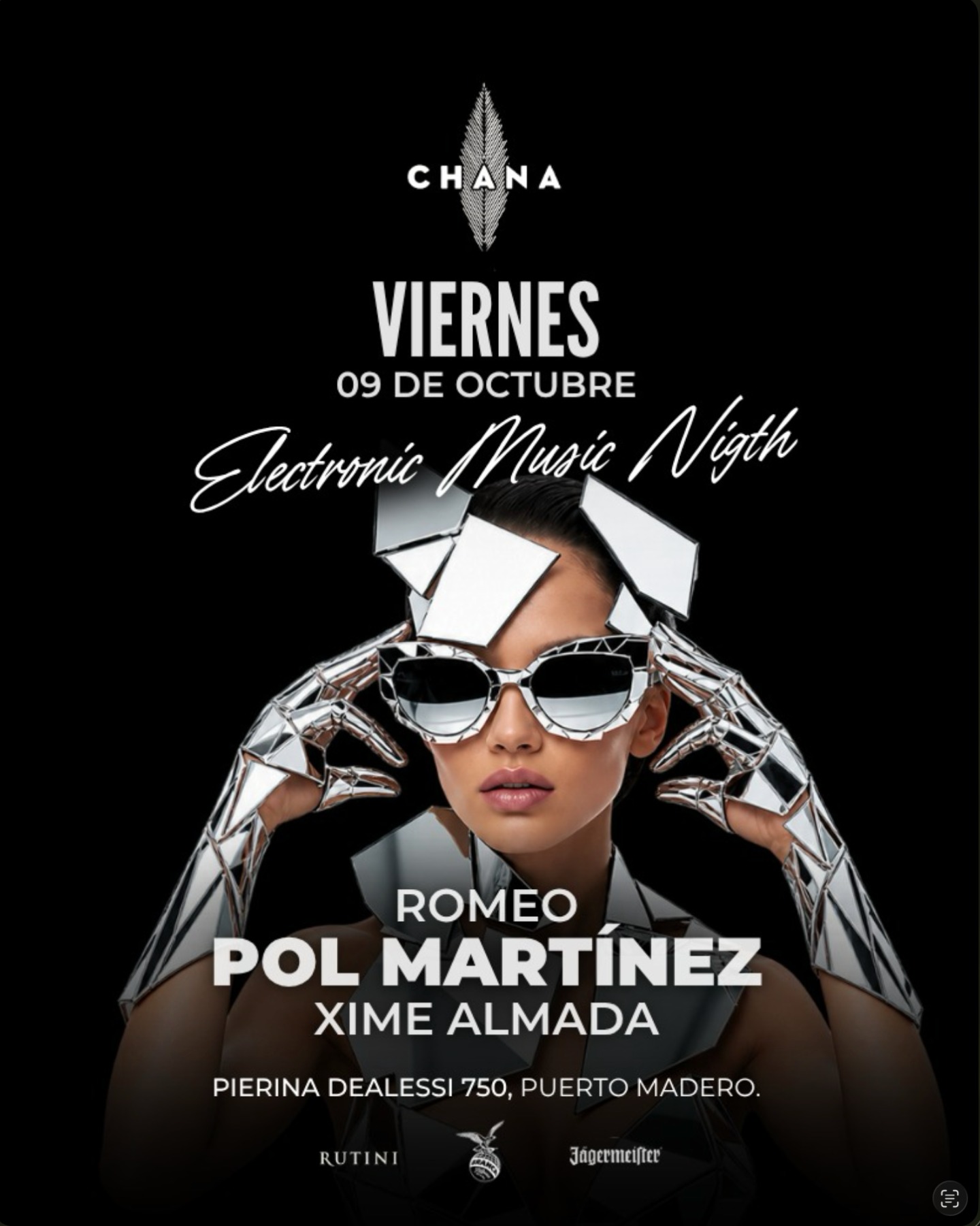 CHANA PRESENTA: ELECTRONICA MUSIC NIGHT